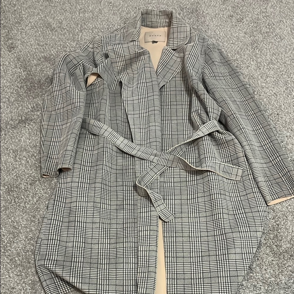 Blank NYC Trench Coat with Matching Belt